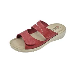 Dámské zdravotní pantofle Ortomed 2601-červená